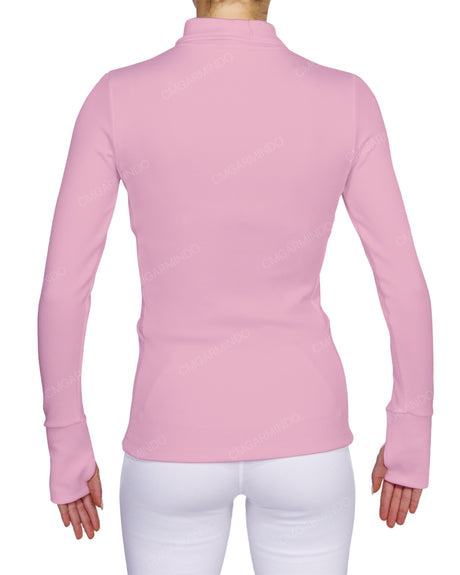 High Neck Long Sleeve Top