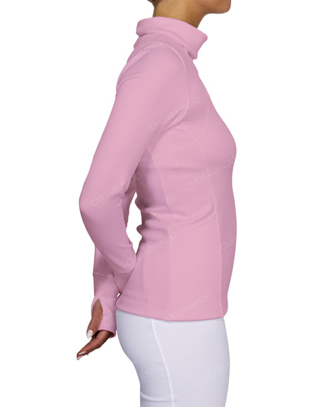 High Neck Long Sleeve Top