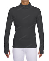 High Neck Long Sleeve Top