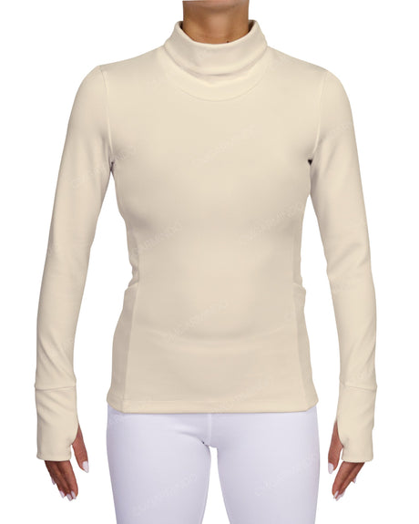 High Neck Long Sleeve Top