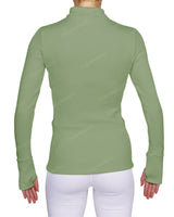 High Neck Long Sleeve Top