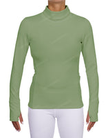 High Neck Long Sleeve Top