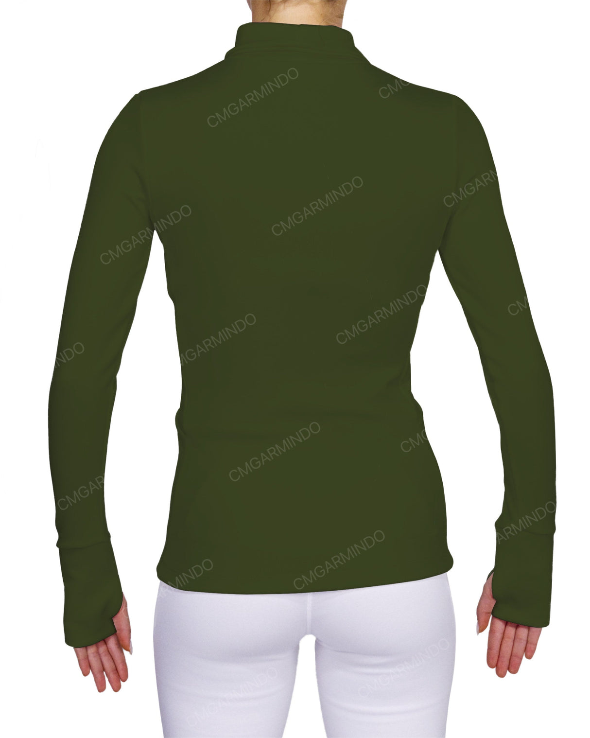 High Neck Long Sleeve Top