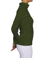 High Neck Long Sleeve Top