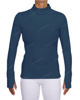 High Neck Long Sleeve Top
