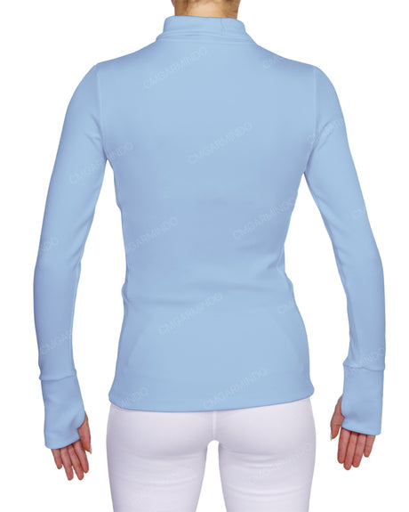 High Neck Long Sleeve Top