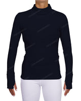 High Neck Long Sleeve Top