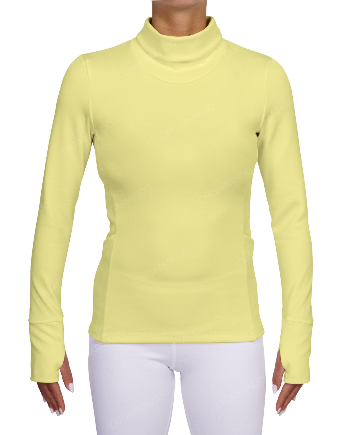 High Neck Long Sleeve Top
