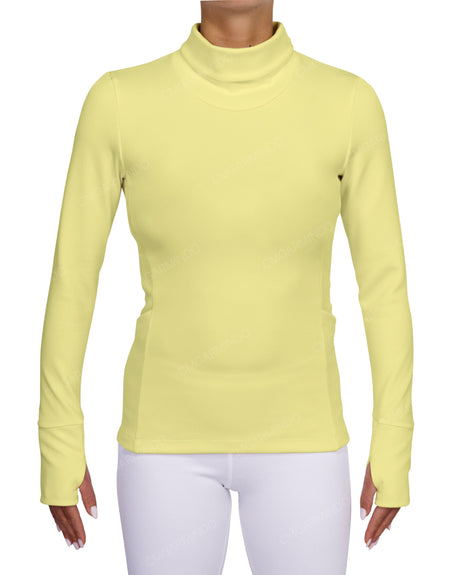High Neck Long Sleeve Top