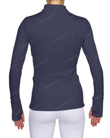 High Neck Long Sleeve Top