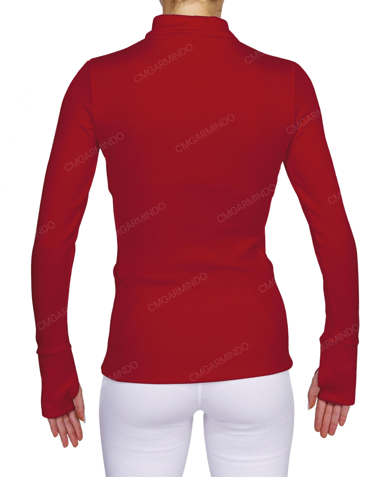 High Neck Long Sleeve Top