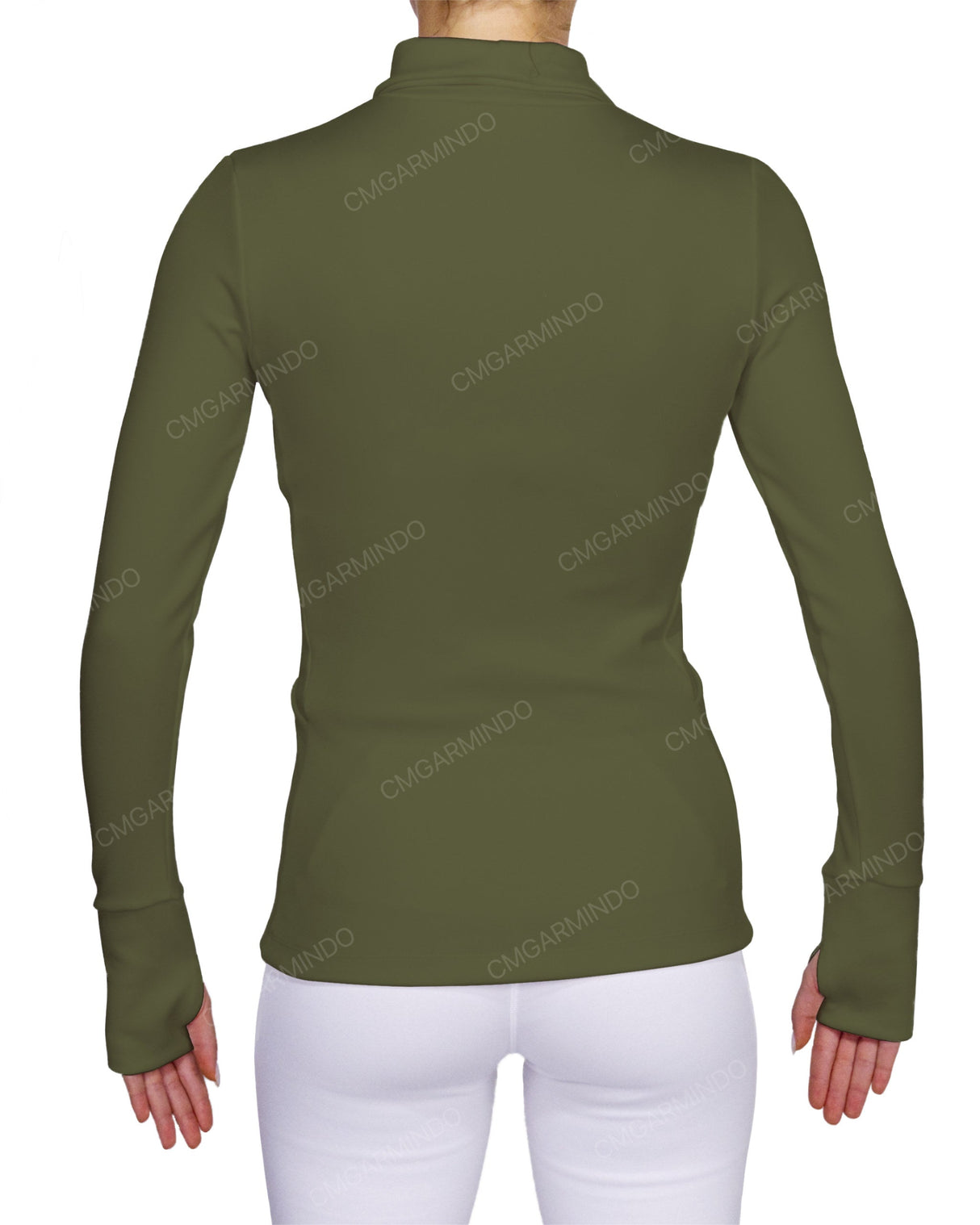 High Neck Long Sleeve Top