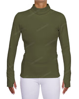 High Neck Long Sleeve Top