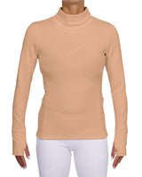 High Neck Long Sleeve Top