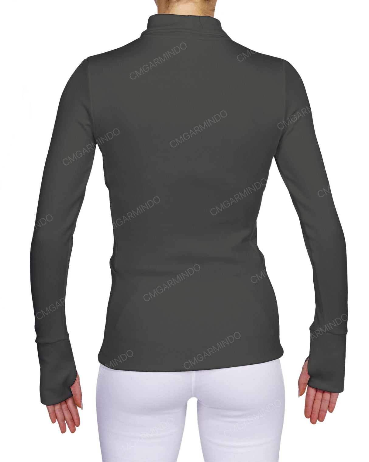 High Neck Long Sleeve Top