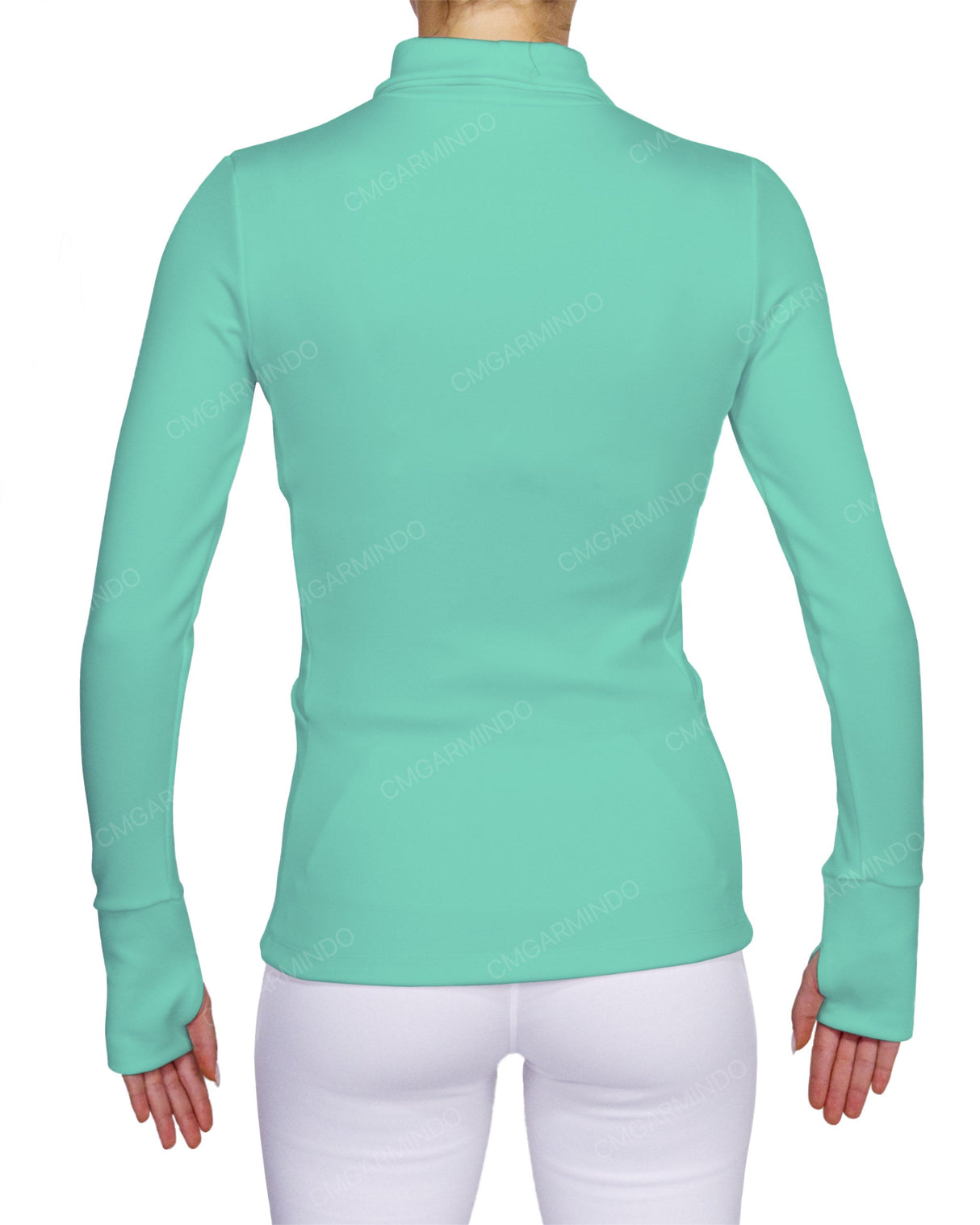 High Neck Long Sleeve Top