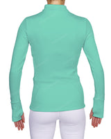 High Neck Long Sleeve Top