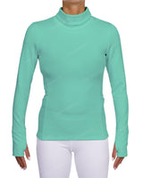 High Neck Long Sleeve Top
