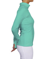 High Neck Long Sleeve Top