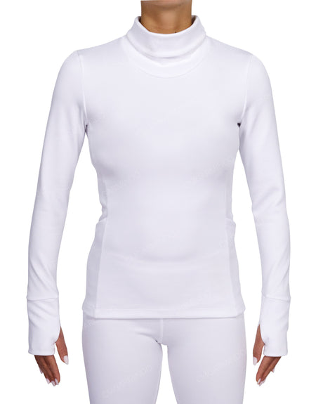 High Neck Long Sleeve Top