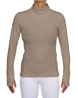 High Neck Long Sleeve Top
