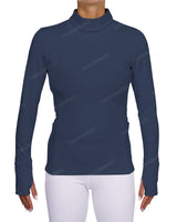 High Neck Long Sleeve Top
