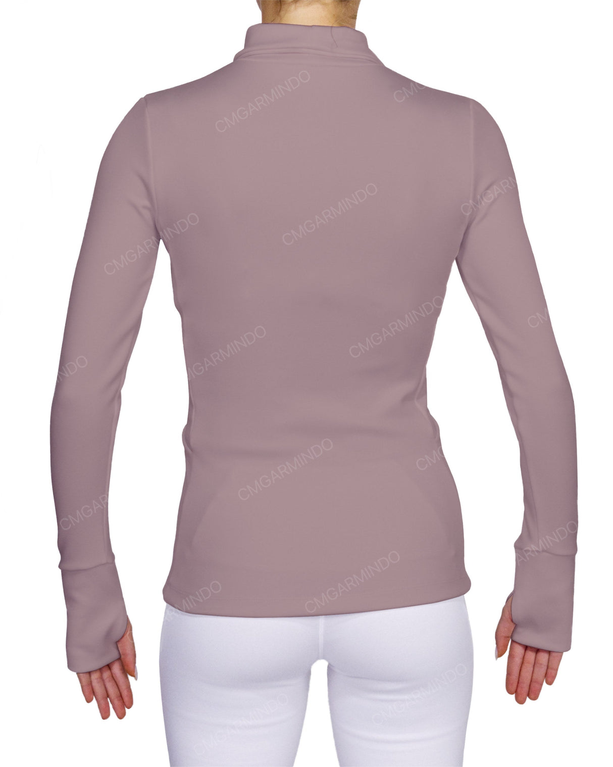 High Neck Long Sleeve Top
