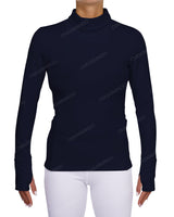 High Neck Long Sleeve Top
