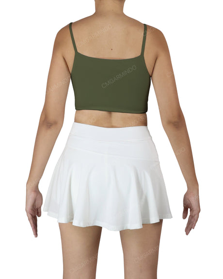 Front Panel Crop Top