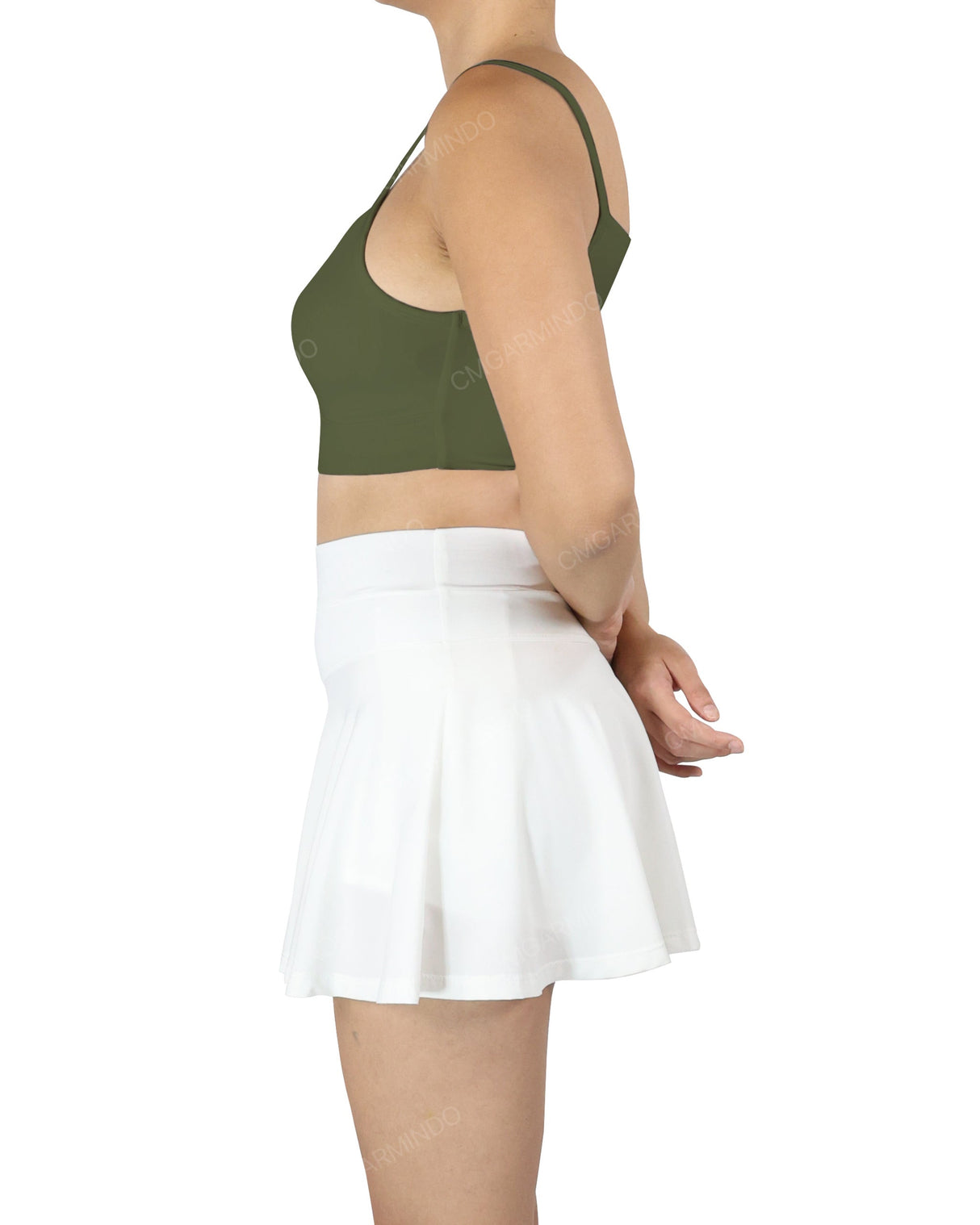 Front Panel Crop Top