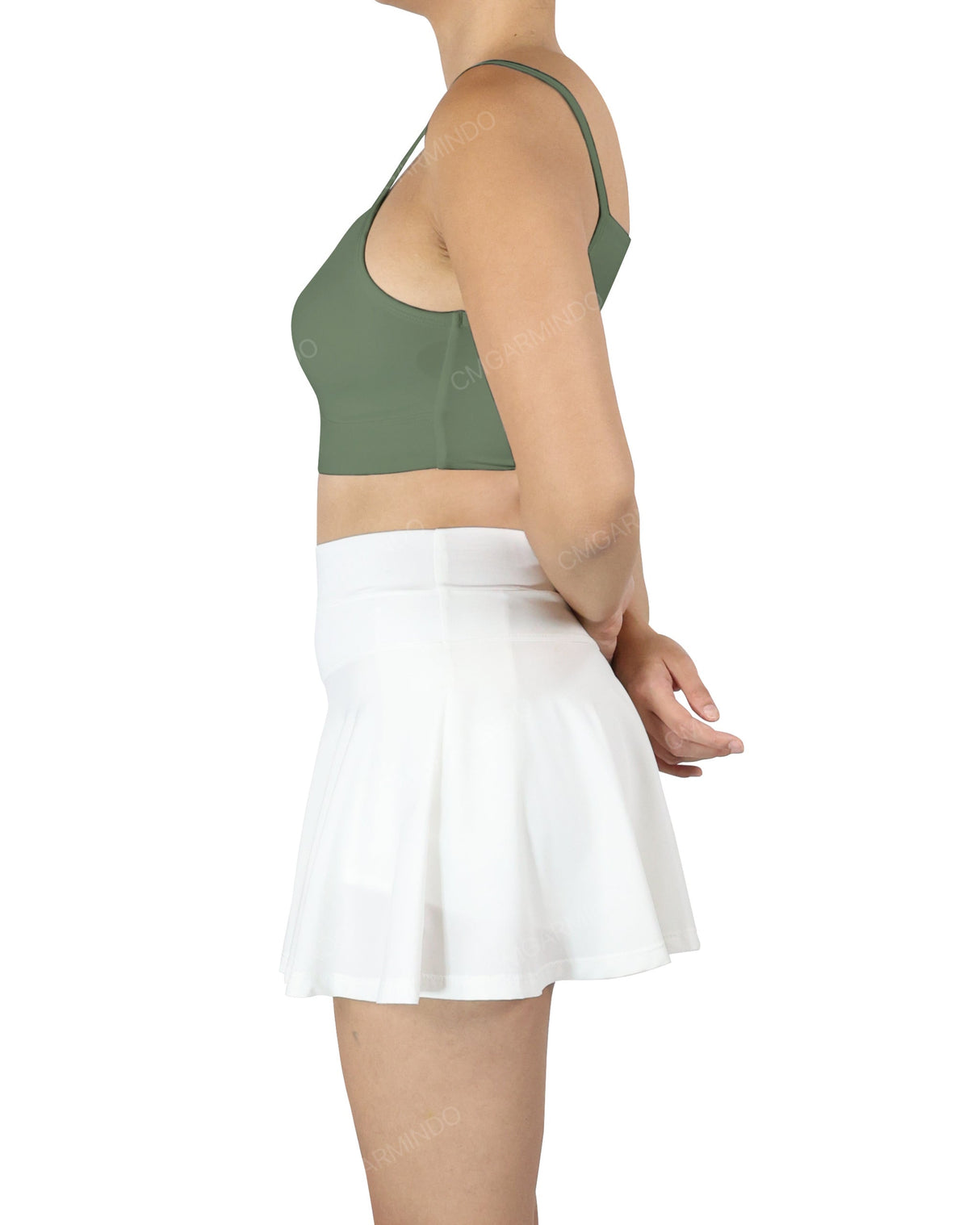 Front Panel Crop Top