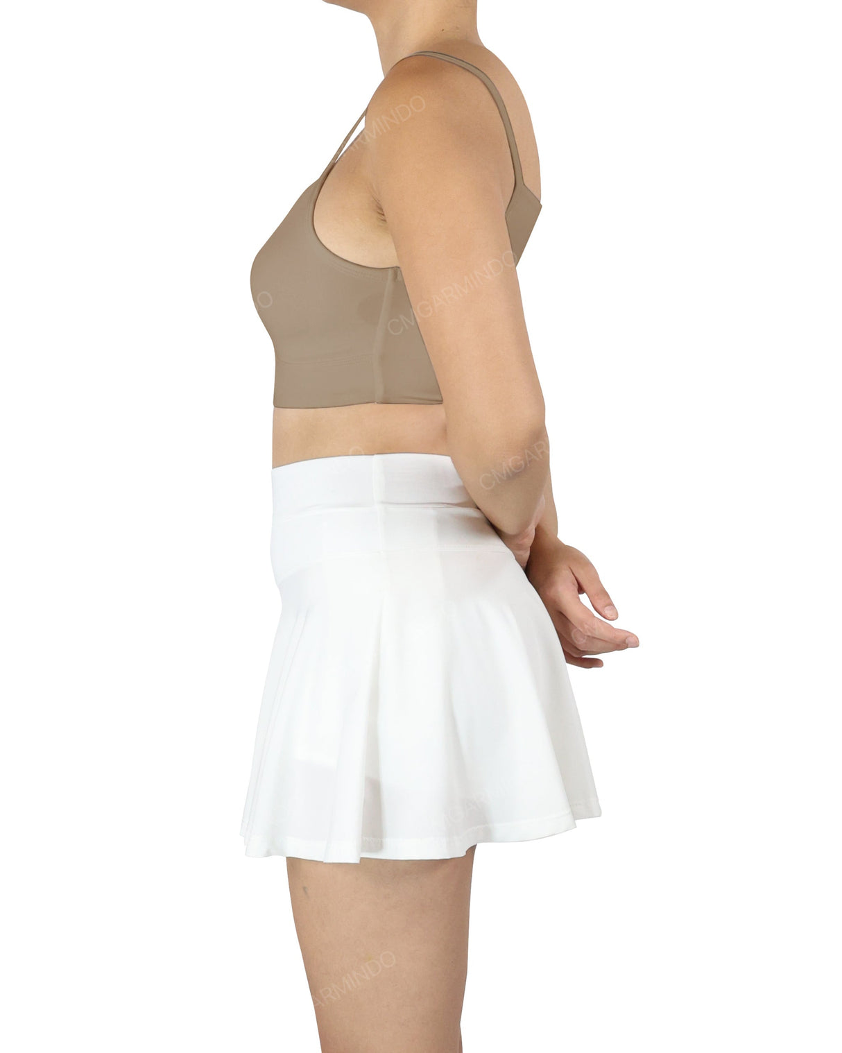 Front Panel Crop Top