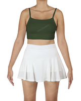 Front Panel Crop Top