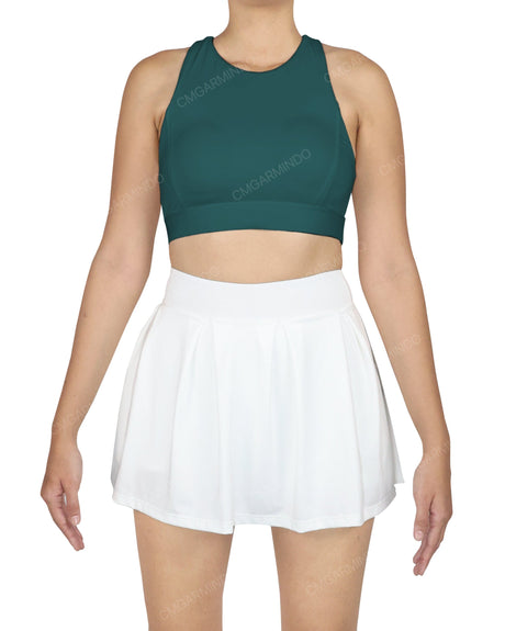 Crew Neck Crop Top