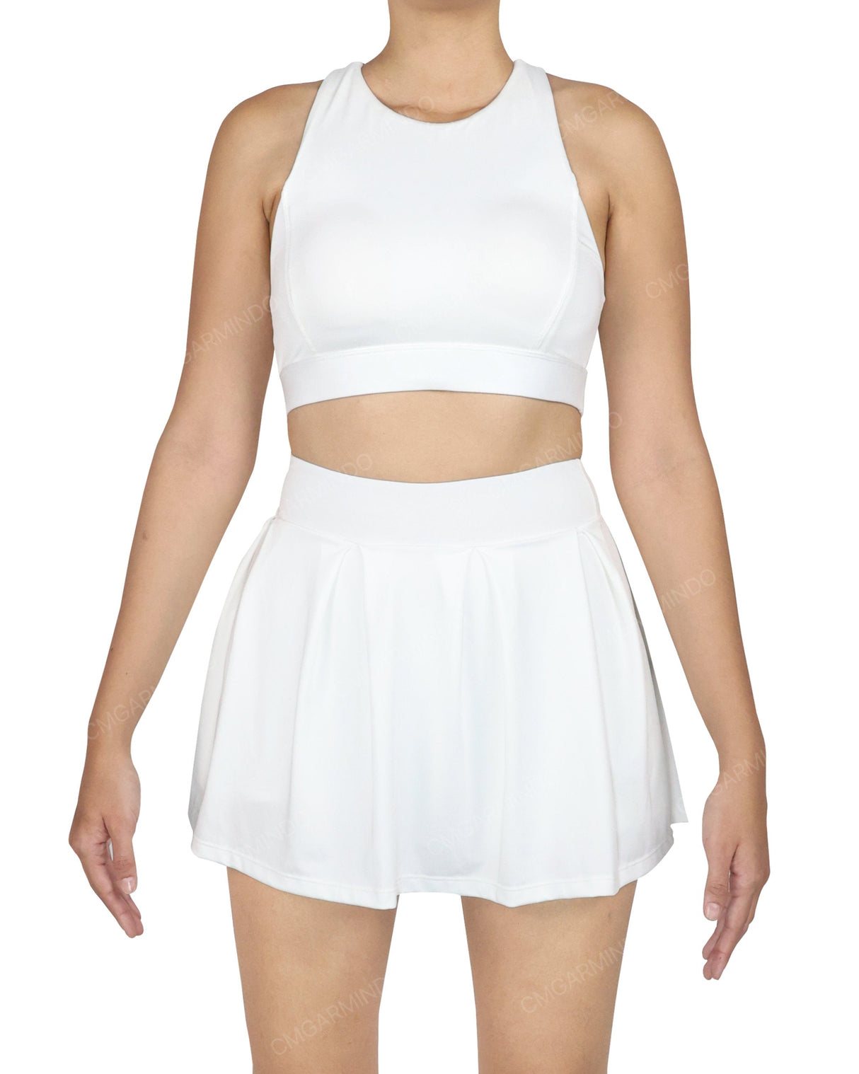 Crew Neck Crop Top