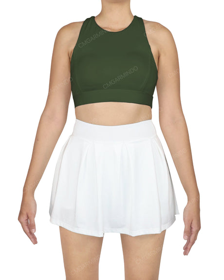 Crew Neck Crop Top