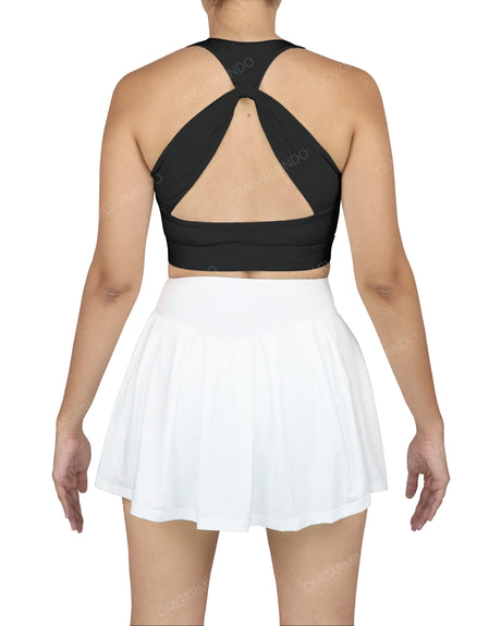 Crew Neck Crop Top