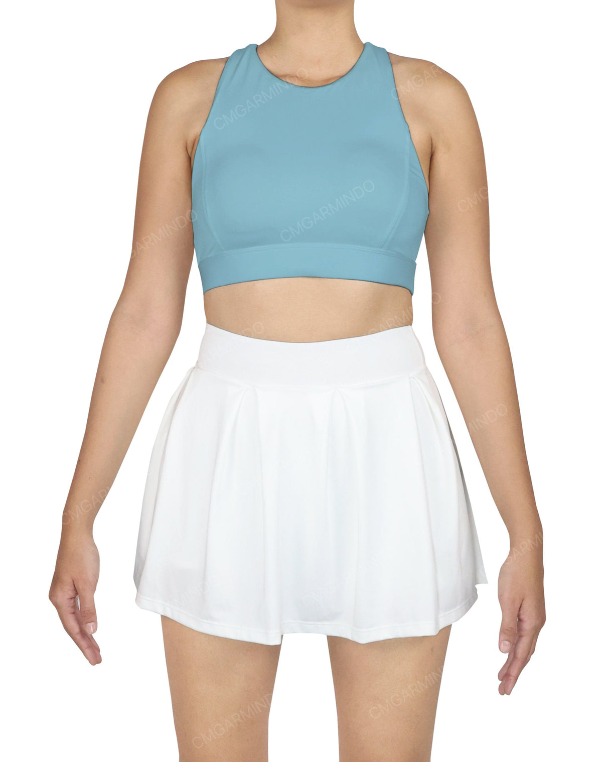 Crew Neck Crop Top