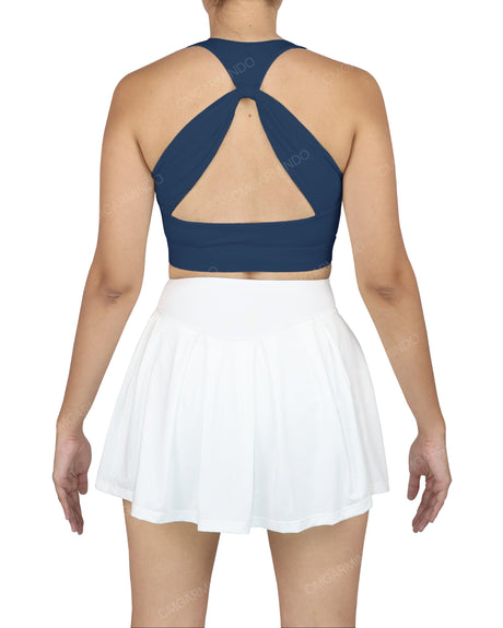 Crew Neck Crop Top