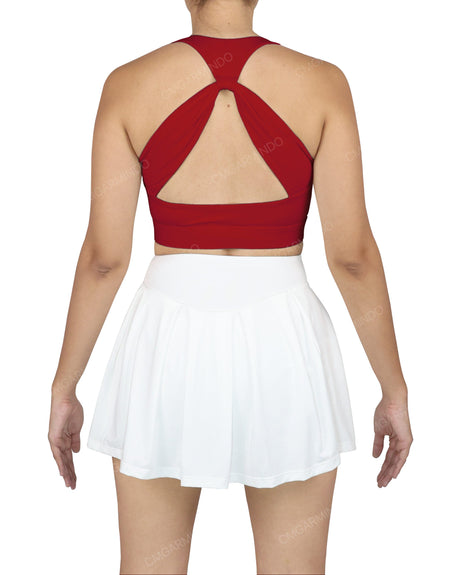 Crew Neck Crop Top