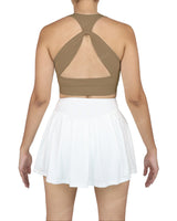Crew Neck Crop Top