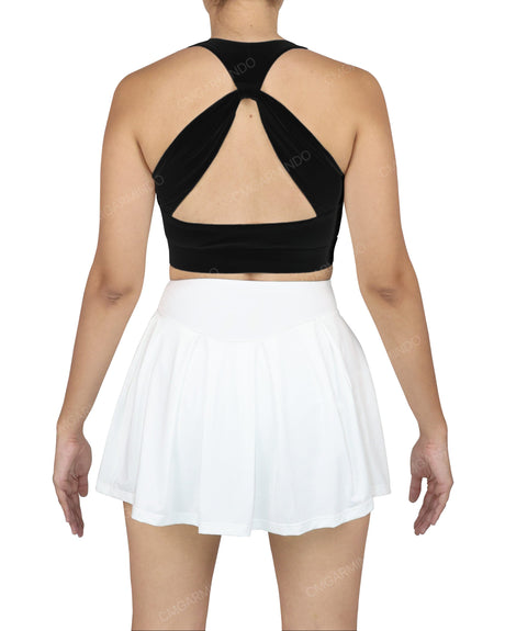 Crew Neck Crop Top