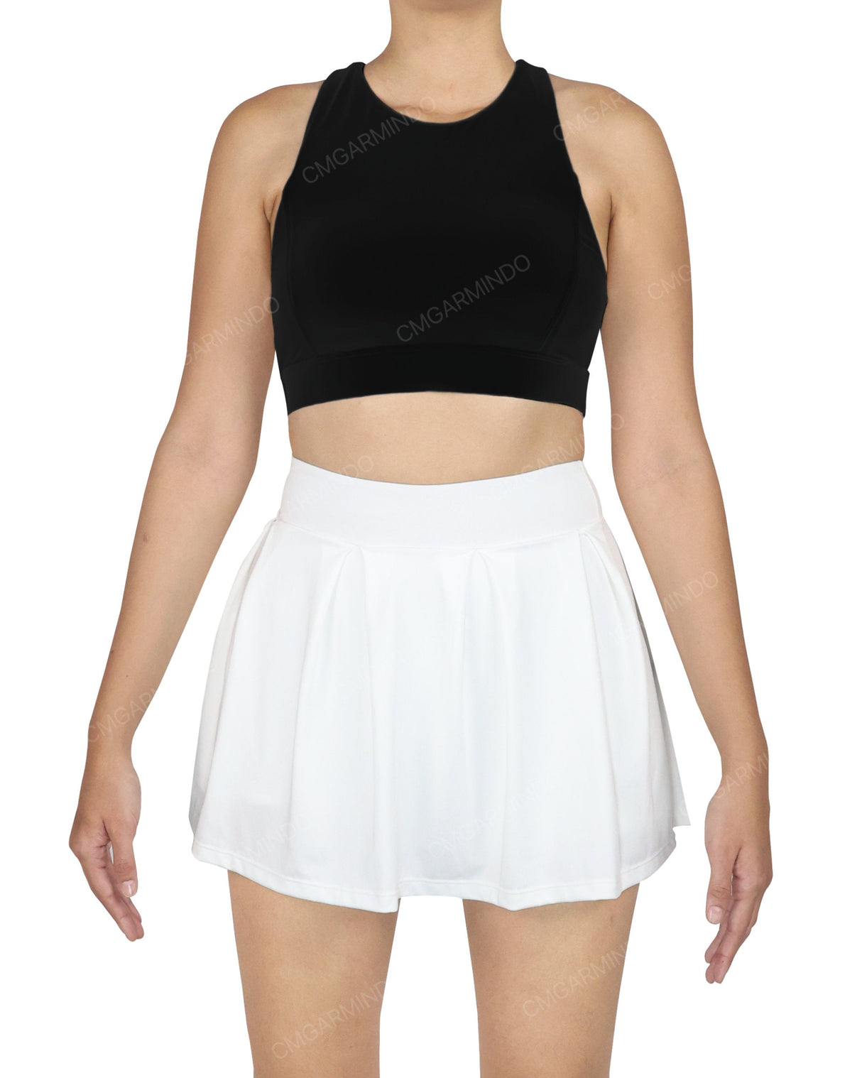 Crew Neck Crop Top
