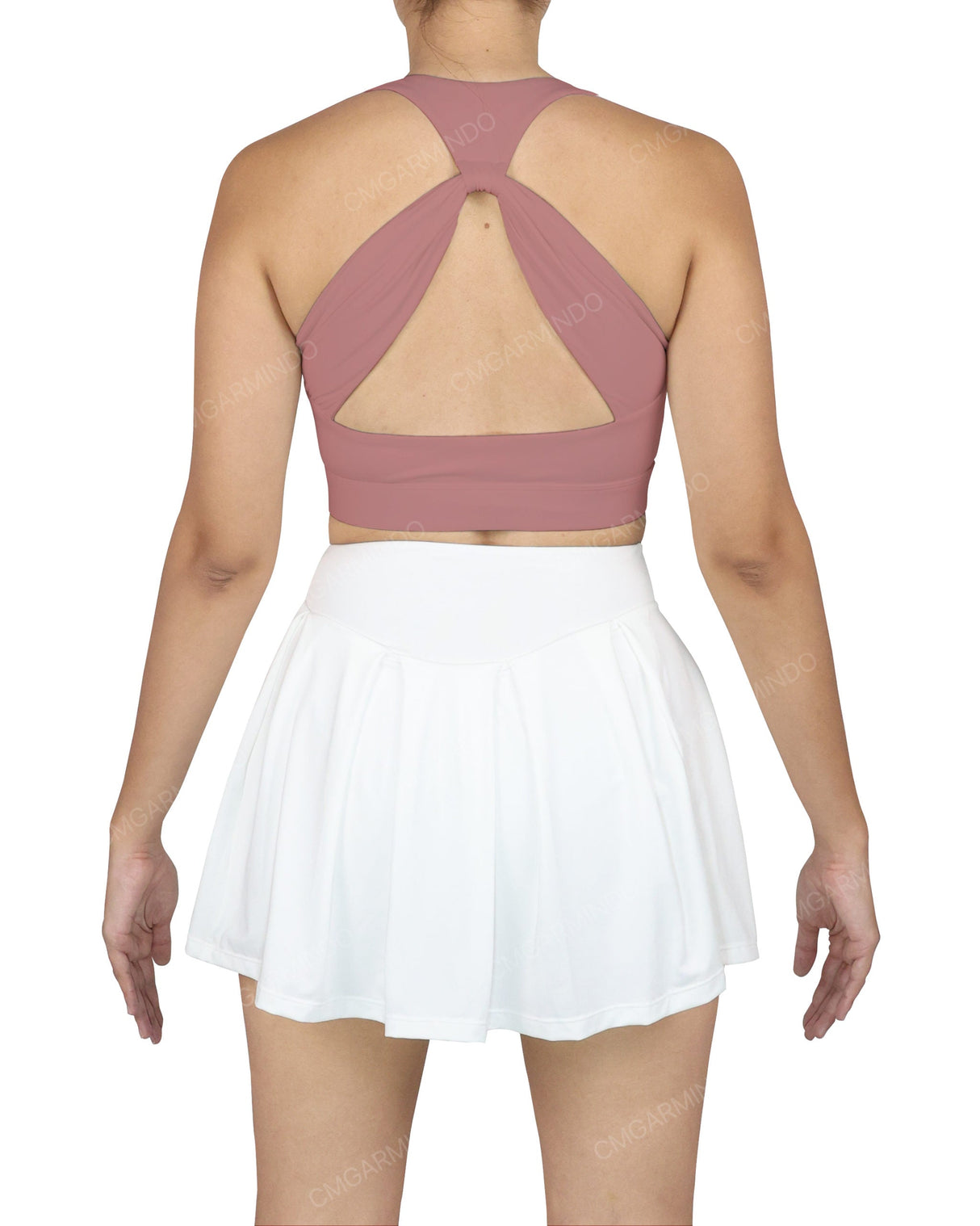Crew Neck Crop Top