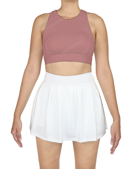 Crew Neck Crop Top