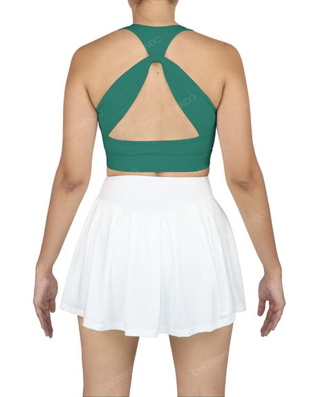 Crew Neck Crop Top