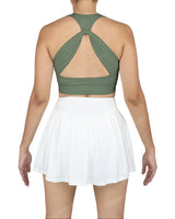 Crew Neck Crop Top