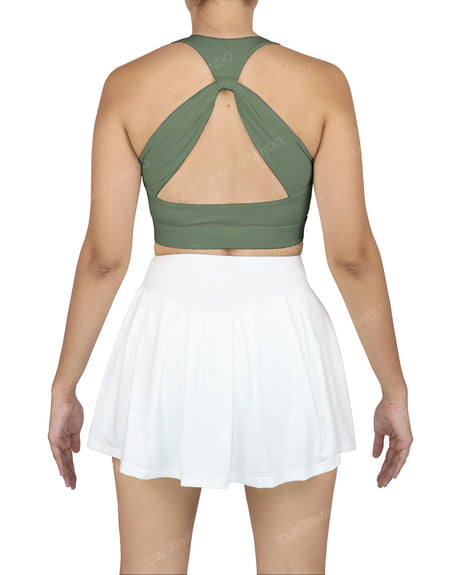 Crew Neck Crop Top