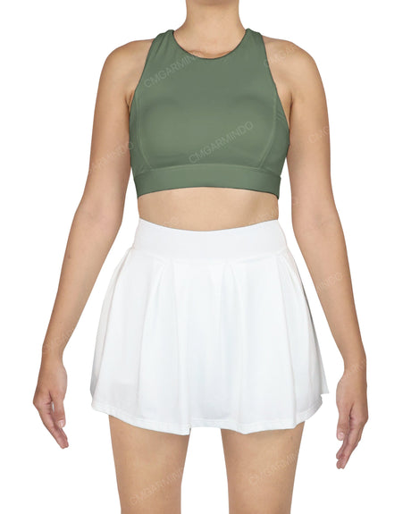 Crew Neck Crop Top