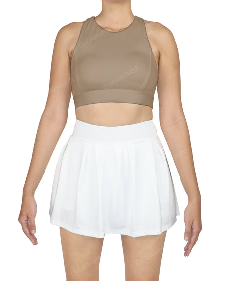 Crew Neck Crop Top